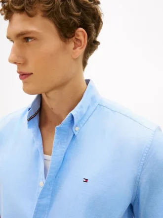 Chemise Oxford à manches courtes, coupe classique