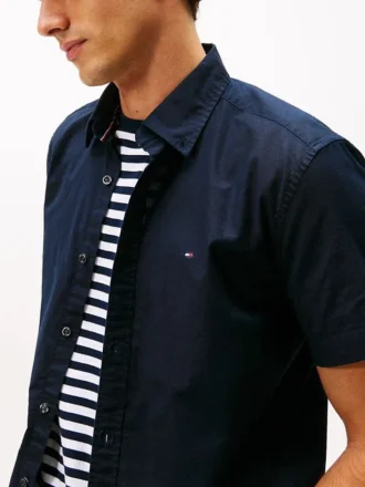 chemise oxford manches courtes coupe classique 2 5 330x440 - Chemise Oxford &agrave; manches courtes, coupe classique