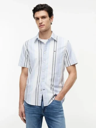 Chemise Oxford rayée coupe Regular Chemise Oxford rayée coupe Regular