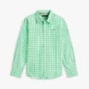 Chemise Oxford stretch à carreaux vichy pour enfant Chemise Oxford stretch à carreaux vichy pour enfant