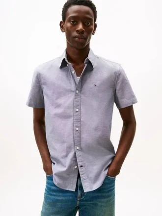 Chemise Oxford stretch coupe classique