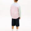 Chemise Oxford stretch à rayures mélangées pour enfant Chemise Oxford stretch à rayures mélangées pour enfant