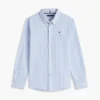 Chemise Oxford stretch à rayures pour enfant Chemise Oxford stretch à rayures pour enfant