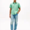 Chemise Oxford teinte en pièce, coupe classique Chemise Oxford teinte en pièce, coupe classique