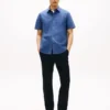 Chemise Oxford teinte en pièce, coupe classique Chemise Oxford teinte en pièce, coupe classique