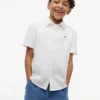 Chemise pour enfant en mélange lin-coton