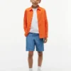 Chemise pour enfant en mélange lin-coton