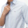 Chemise à rayures coupe classique pour tous les jours