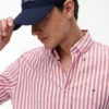 Chemise à rayures coupe classique pour tous les jours