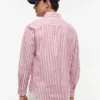 Chemise à rayures coupe classique pour tous les jours