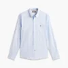 Chemise à rayures coupe classique pour tous les jours