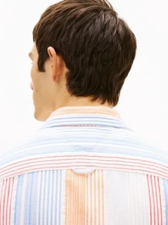 Chemise à rayures décontractée Tommy Jeans