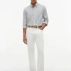 Chemise à rayures en mélange de lin, coupe classique Chemise à rayures en mélange de lin, coupe classique