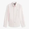 Chemise à rayures en mélange de lin, coupe classique Chemise à rayures en mélange de lin, coupe classique