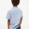 Chemise à rayures en seersucker pour enfant