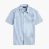 Chemise à rayures en seersucker pour enfant