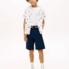 Chemise stretch pour enfant à motif voile