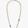 Collier bohème multicolore à perles Collier bohème multicolore à perles