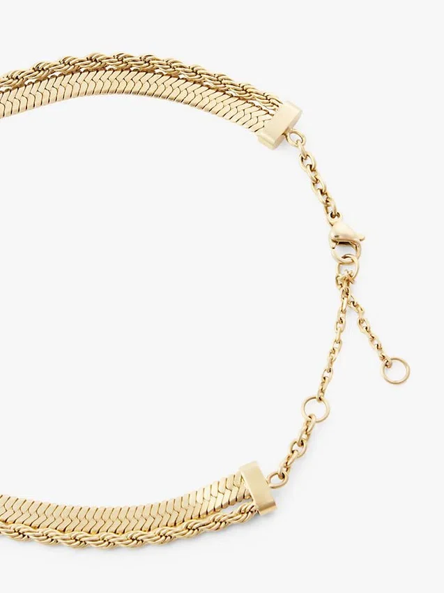 Collier double rang Collier double rang