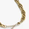 Collier à maillons marins plaqué or Collier à maillons marins plaqué or