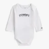 Combinaison à manches longues pour bébés avec logo monotype Combinaison à manches longues pour bébés avec logo monotype