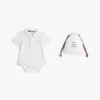 Combinaison polo pour bébés et sac cadeau Combinaison polo pour bébés et sac cadeau