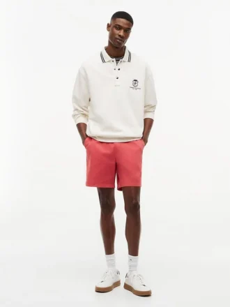 Coupe Regular, Shorts de 18 cm teint en pièce