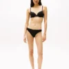 Culotte bikini taille basse à logo répété Culotte bikini taille basse à logo répété