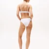 Culotte bikini taille basse à logo répété Culotte bikini taille basse à logo répété