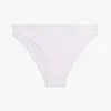 Culotte bikini taille basse à logo répété Culotte bikini taille basse à logo répété