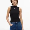 Débardeur à col montant ajusté Tommy Jeans Jeans