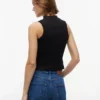 Débardeur à col montant ajusté Tommy Jeans Jeans