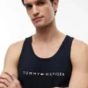 Débardeur de nuit avec logo Hilfiger Débardeur de nuit avec logo Hilfiger