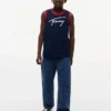 Débardeur pour enfant avec logo Tommy en lettres cursives