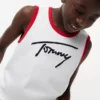 Débardeur pour enfant avec logo Tommy en lettres cursives
