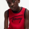 Débardeur pour enfant avec logo Tommy en lettres cursives