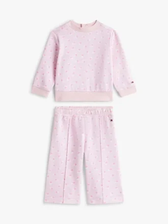 Ensemble de bébés composé d&rsquo;un haut à étoiles et d&rsquo;un pantalon à jambes larges