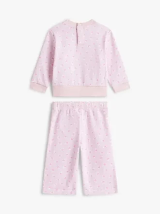 Ensemble de bébés composé d&rsquo;un haut à étoiles et d&rsquo;un pantalon à jambes larges