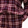 Ensemble de nuit chemise et pantalon en flanelle Ensemble de nuit chemise et pantalon en flanelle