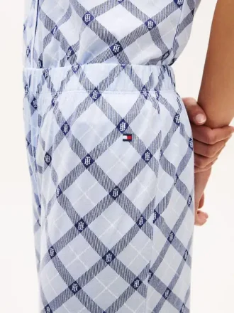 Ensemble de nuit chemise à manches courtes et pantalon