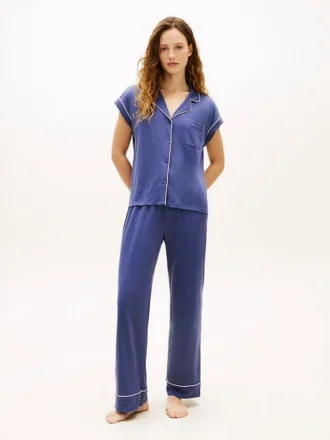 Ensemble de nuit chemise à manches courtes et short