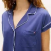 Ensemble de nuit chemise à manches courtes et short Ensemble de nuit chemise à manches courtes et short