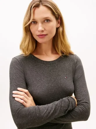 Ensemble de nuit à manches longues et pantalon Shimmer
