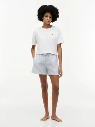 Ensemble de nuit t-shirt à manches courtes et shorts