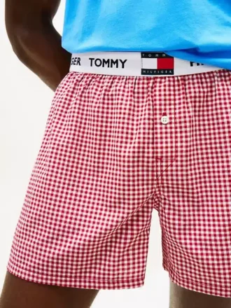 Ensemble de pyjama t-shirt et short tissé