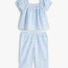 Ensemble haut et pantalon à carreaux pour bébés