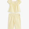 Ensemble haut et pantalon à carreaux pour bébés Ensemble haut et pantalon à carreaux pour bébés