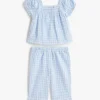 Ensemble haut et pantalon à carreaux pour bébés