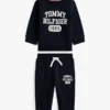 Ensemble sweat-shirt et pantalon à logo pour bébés Ensemble sweat-shirt et pantalon à logo pour bébés
