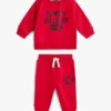 Ensemble sweat-shirt et pantalon à logo pour bébés Ensemble sweat-shirt et pantalon à logo pour bébés